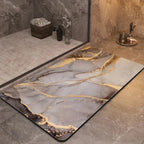 Bath Mat Rubber Non Slip Quick Dry Floor Rug Extra Absorbent
