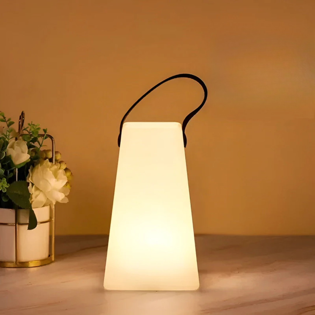 Waterproof Wireless LED Table Lamp – Rechargeable Outdoor Light with Remote