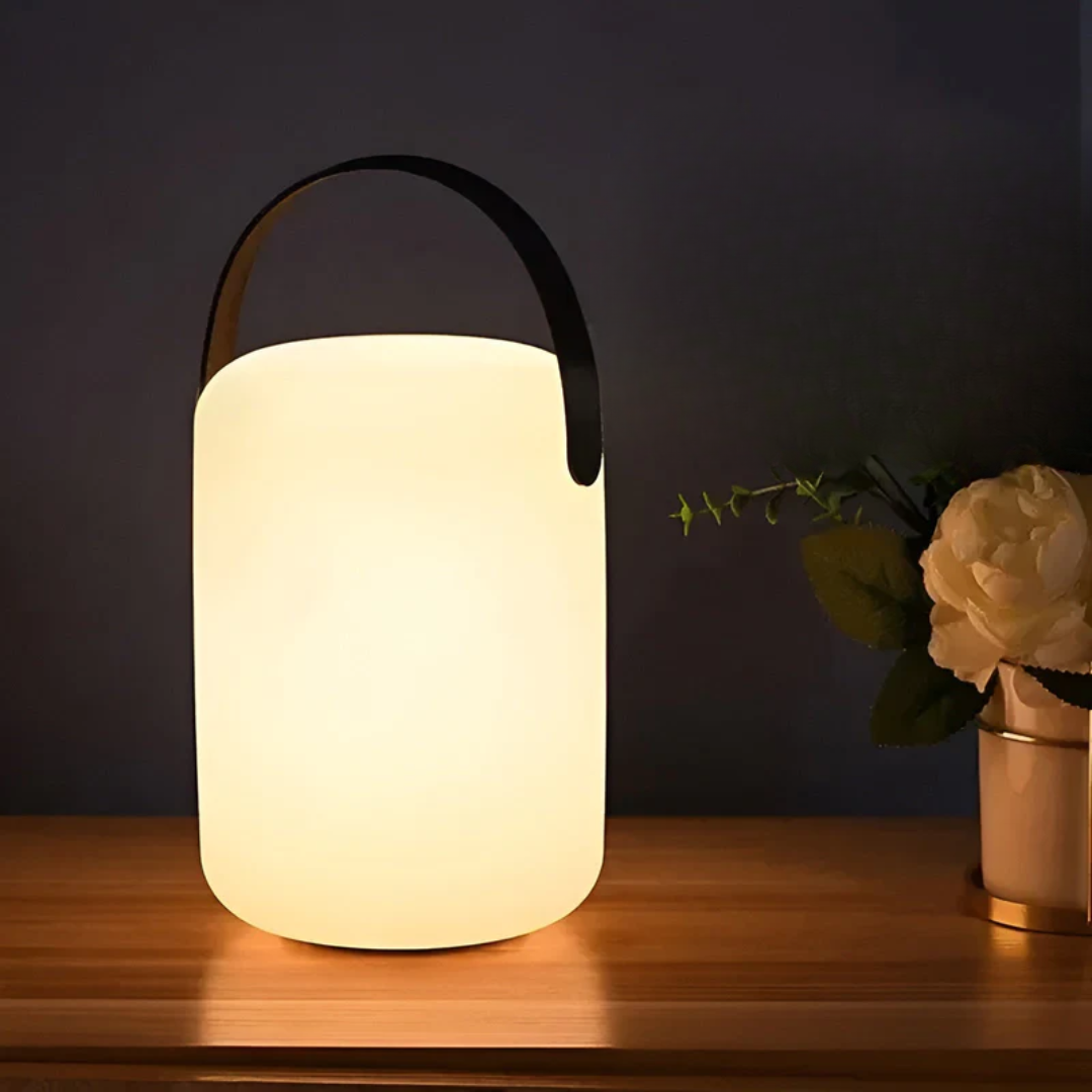 Waterproof Wireless LED Table Lamp – Rechargeable Outdoor Light with Remote