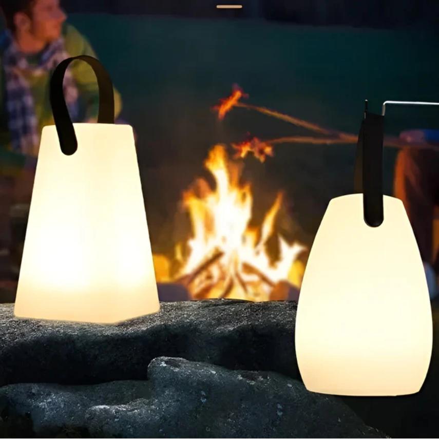 Waterproof Wireless LED Table Lamp – Rechargeable Outdoor Light with Remote