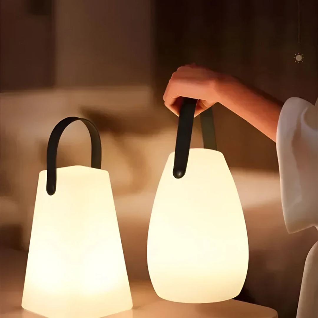 Waterproof Wireless LED Table Lamp – Rechargeable Outdoor Light with Remote