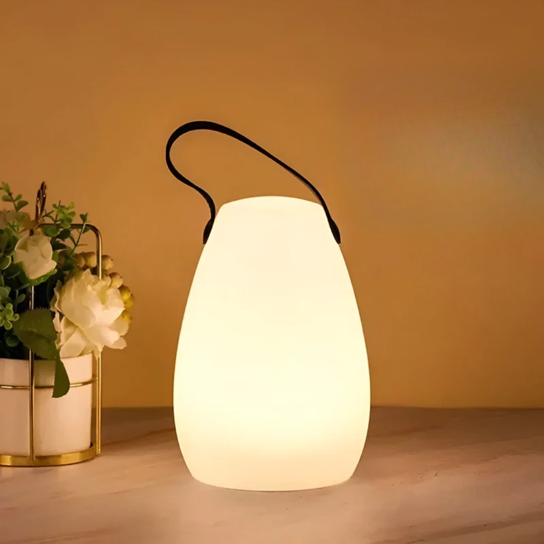 Waterproof Wireless LED Table Lamp – Rechargeable Outdoor Light with Remote