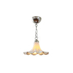 Raffuly Fluted Ceramic Flush Mount