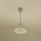 Raffuly Fluted Ceramic Flush Mount