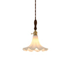 Raffuly Ruffled Ceramic Pendant Lamp