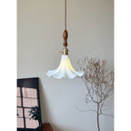 Raffuly Ruffled Ceramic Pendant Lamp
