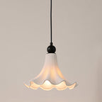 Raffuly Ruffled Ceramic Pendant Lamp