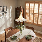Raffuly Ruffled Ceramic Pendant Lamp