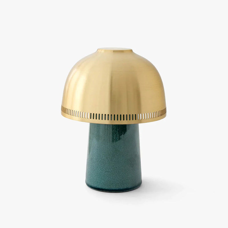 Raku Cordless Ceramic Table Lamp