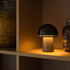 Raku Cordless Ceramic Table Lamp