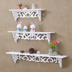 RoomDivider: Classic Wall Shelf – Space-Saving, Sturdy & Hanging as a Straight Partition for Living Spaces
