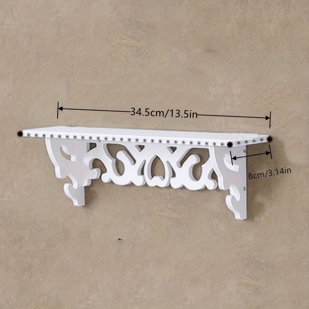 RoomDivider: Classic Wall Shelf – Space-Saving, Sturdy & Hanging as a Straight Partition for Living Spaces