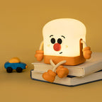Night Light Rechargeable LED USB Powered Toast Design