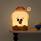 Night Light Rechargeable LED USB Powered Toast Design