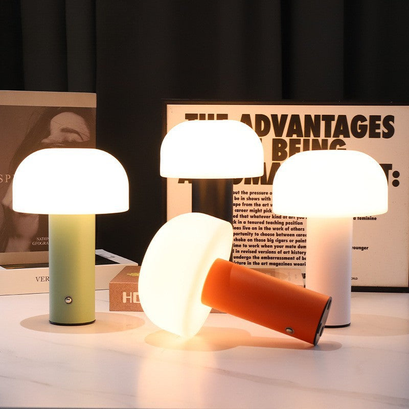 Rechargeable LED Table Lamp Touch Control 5W LED Type C USB Charging