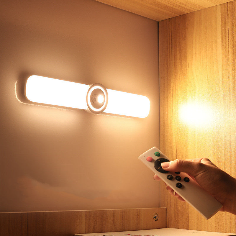 Rechargeable Motion Sensor LED Night Light with Infrared Detection and Magnetic Mount