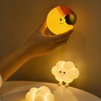 Rechargeable Night Light in Moon, Star, and Cloud Designs – Soothing Glow for Bedrooms and Nurseries