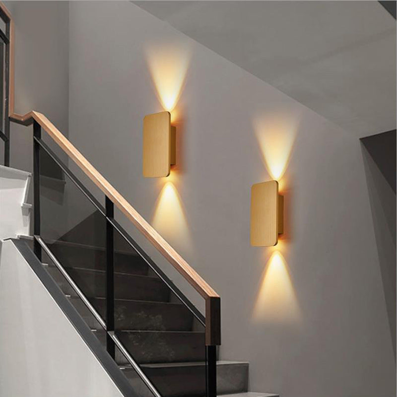 RectaLux: Rectangular LED Wall Light – Modern Indoor Lamp for Living Room & Bedroom