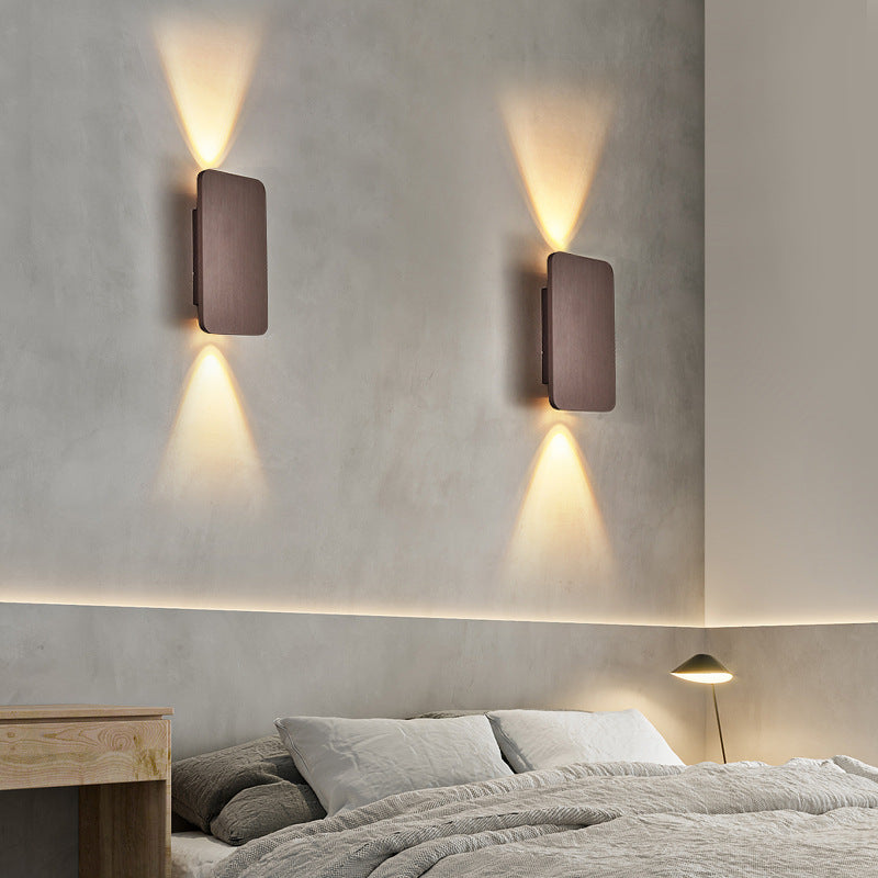 RectaLux: Rectangular LED Wall Light – Modern Indoor Lamp for Living Room & Bedroom