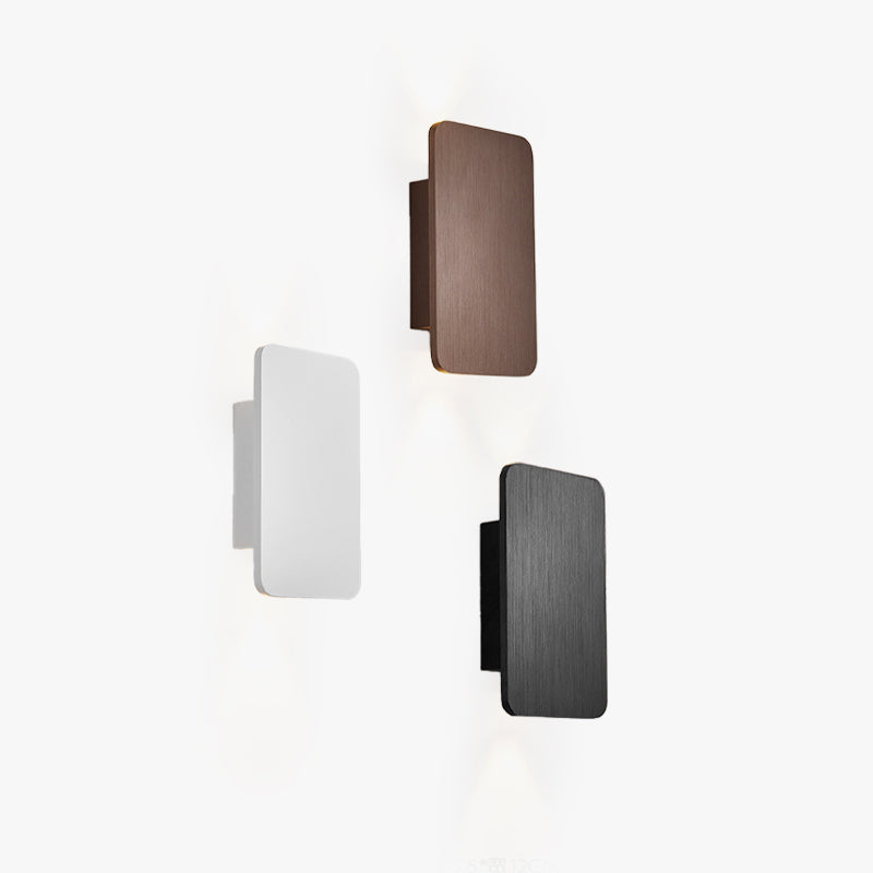 RectaLux: Rectangular LED Wall Light – Modern Indoor Lamp for Living Room & Bedroom