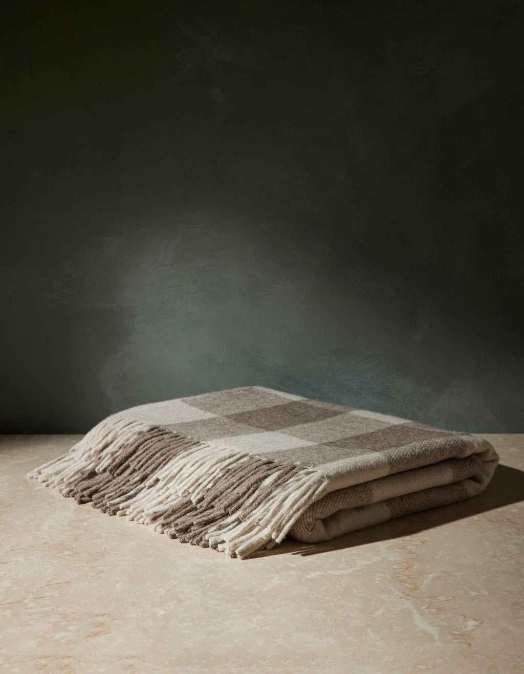 Bello Recycled Wool Throw | Soft, Durable Twill Weave
