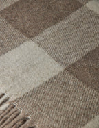 Bello Recycled Wool Throw | Soft, Durable Twill Weave Blanket