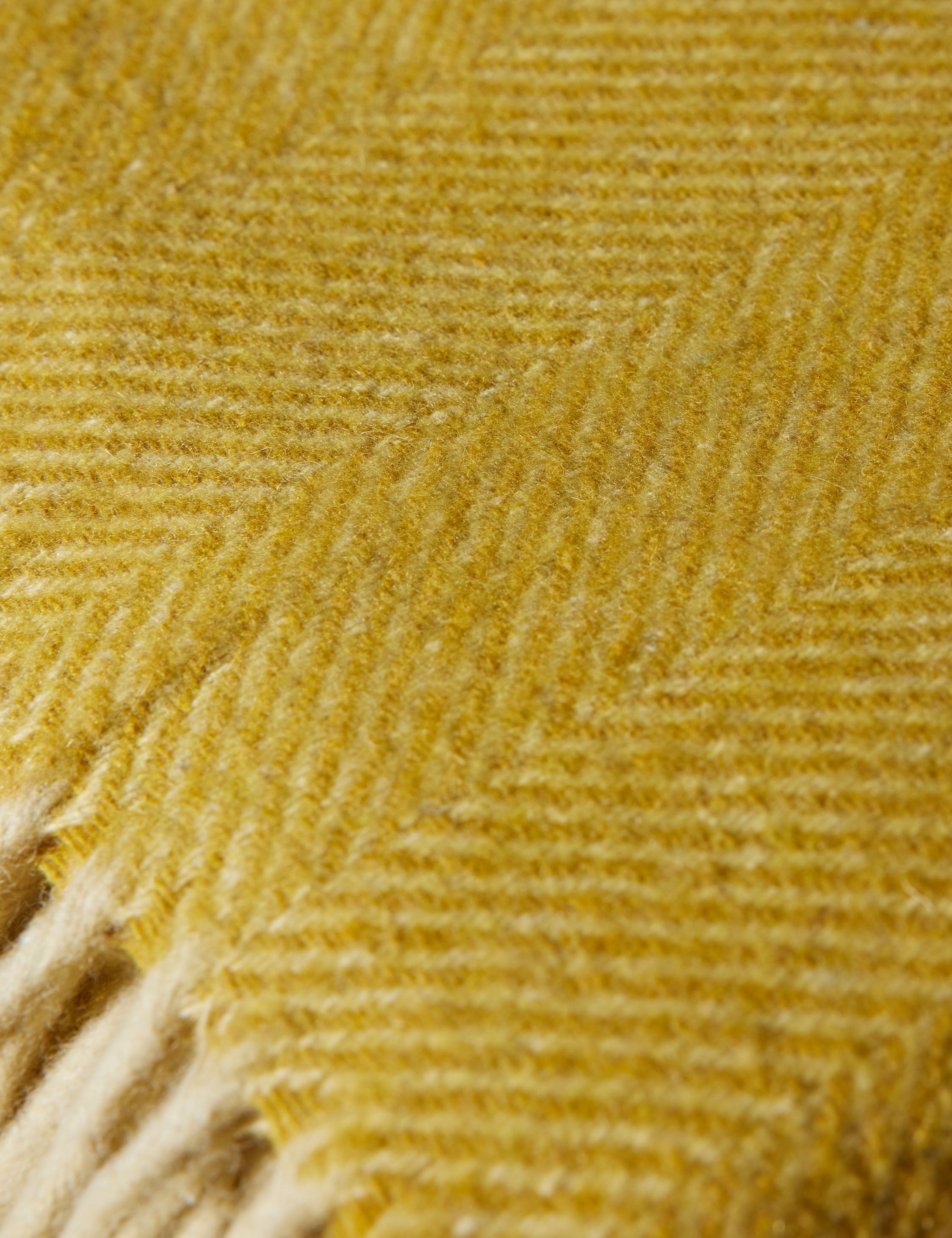 Bello Recycled Wool Throw | Soft, Durable Twill Weave Blanket