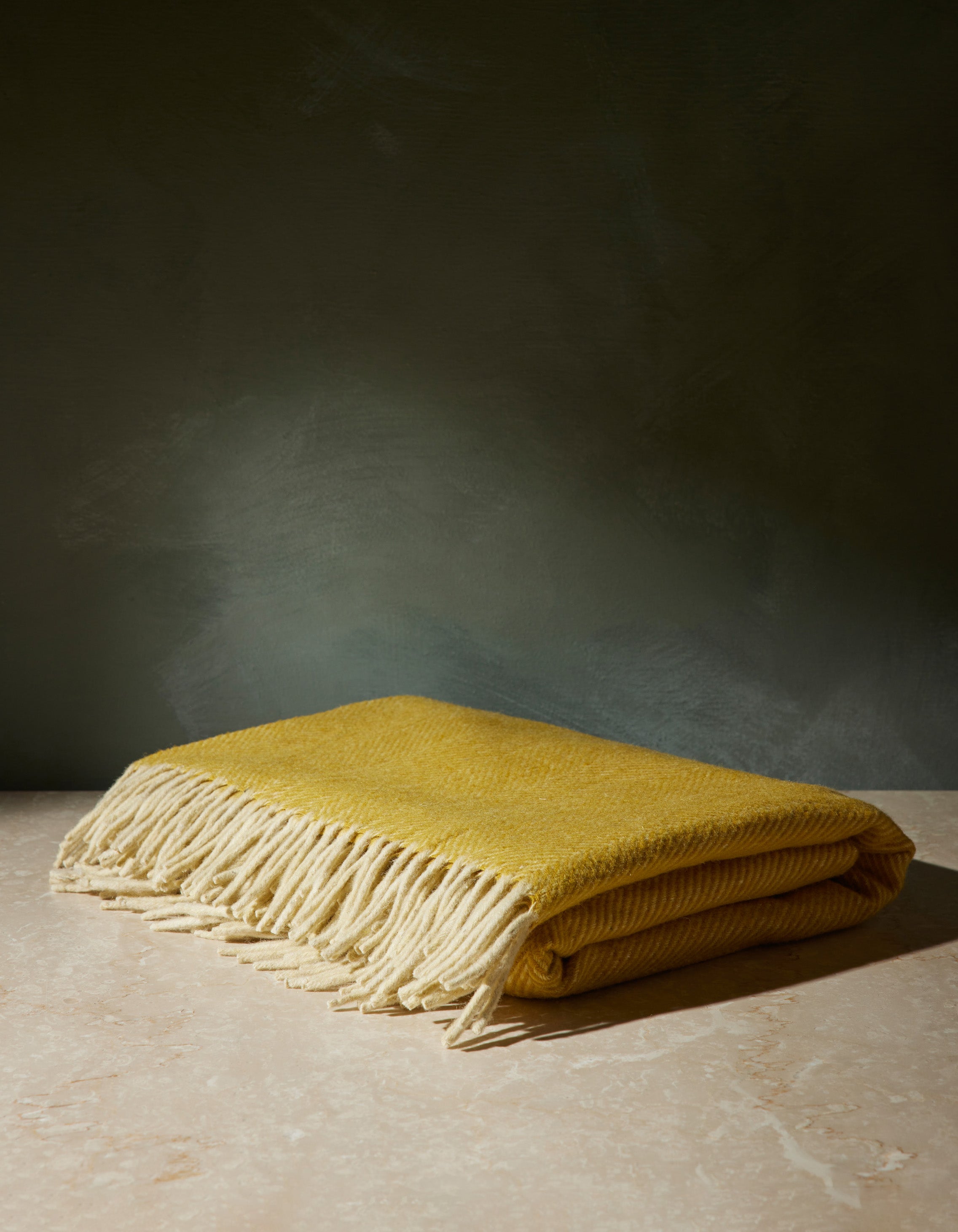 Bello Recycled Wool Throw | Soft, Durable Twill Weave Blanket