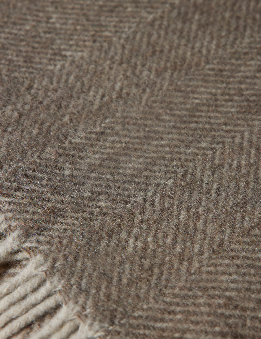 Bello Recycled Wool Throw | Soft, Durable Twill Weave