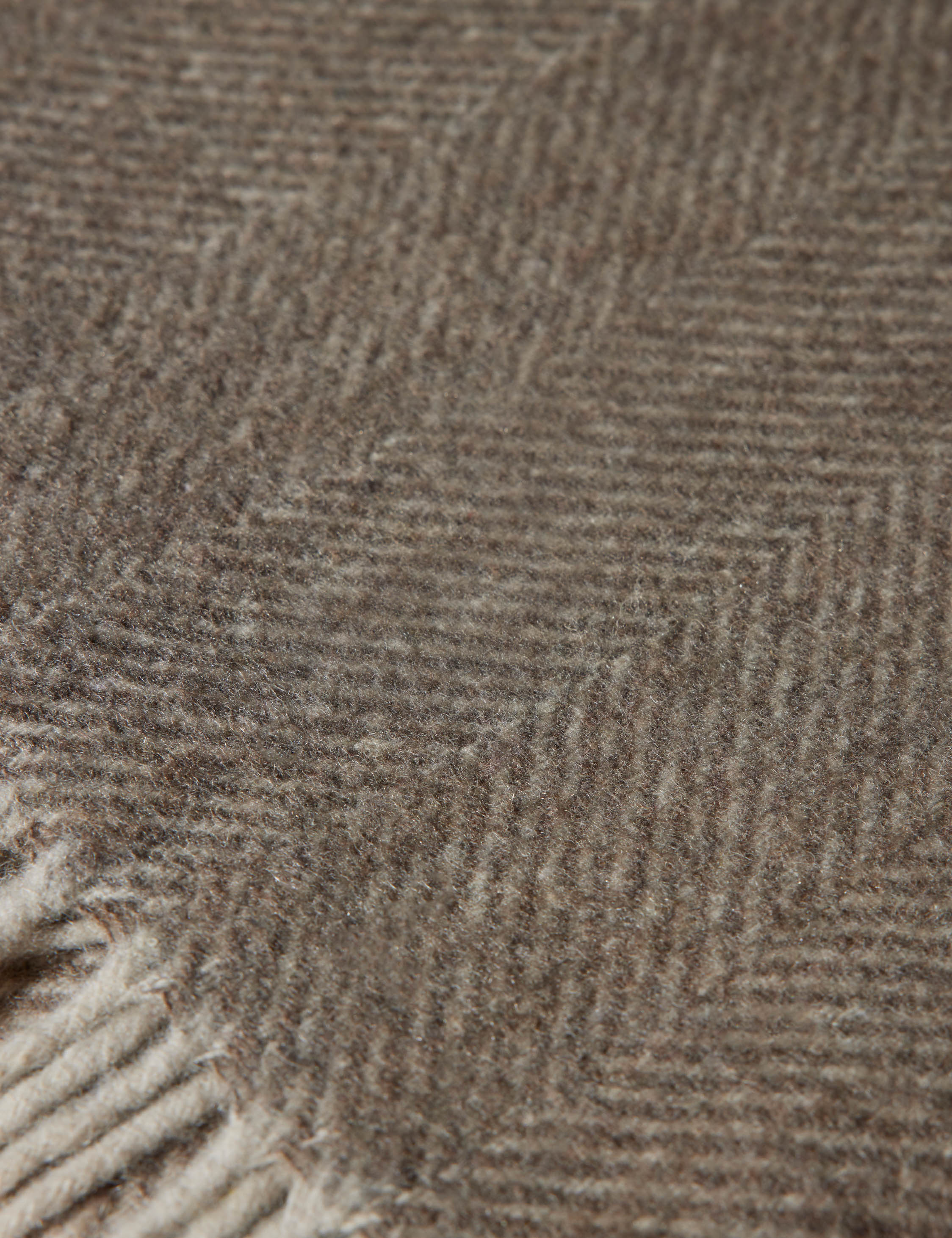 Bello Recycled Wool Throw | Soft, Durable Twill Weave