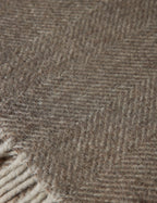 Bello Recycled Wool Throw | Soft, Durable Twill Weave Blanket