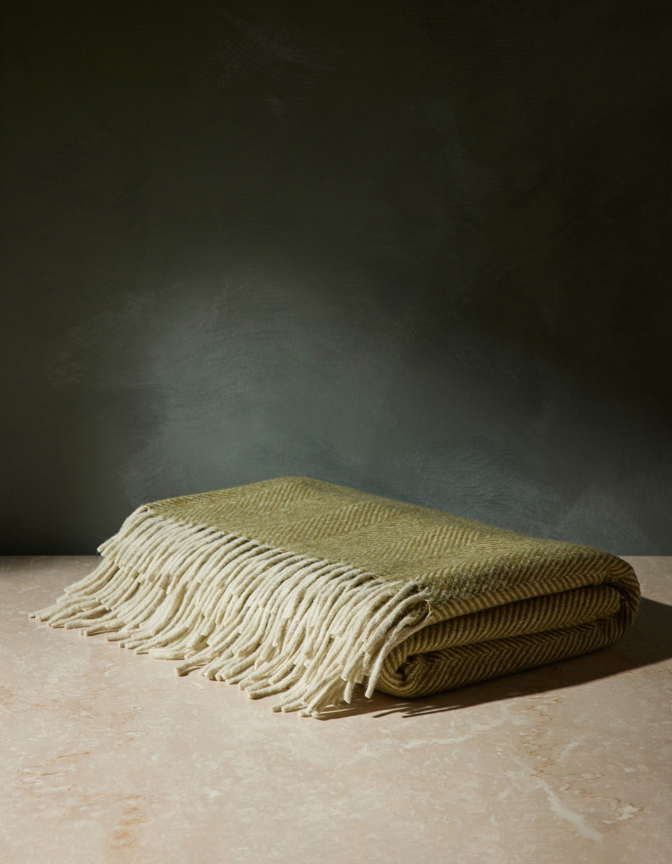 Bello Recycled Wool Throw | Soft, Durable Twill Weave
