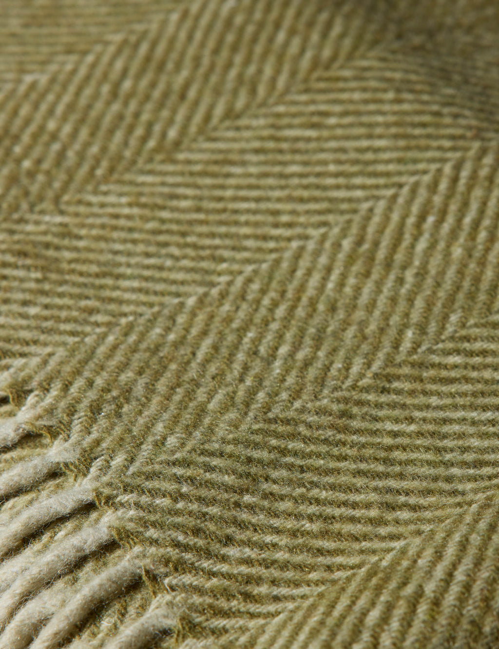 Bello Recycled Wool Throw | Soft, Durable Twill Weave Blanket