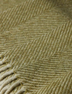 Bello Recycled Wool Throw | Soft, Durable Twill Weave Blanket
