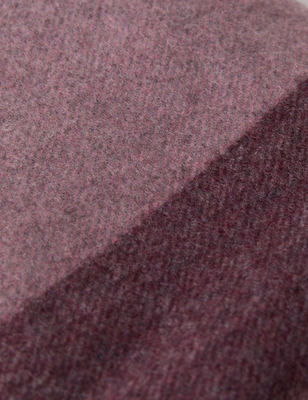 Bello Recycled Wool Throw | Soft, Durable Twill Weave Blanket