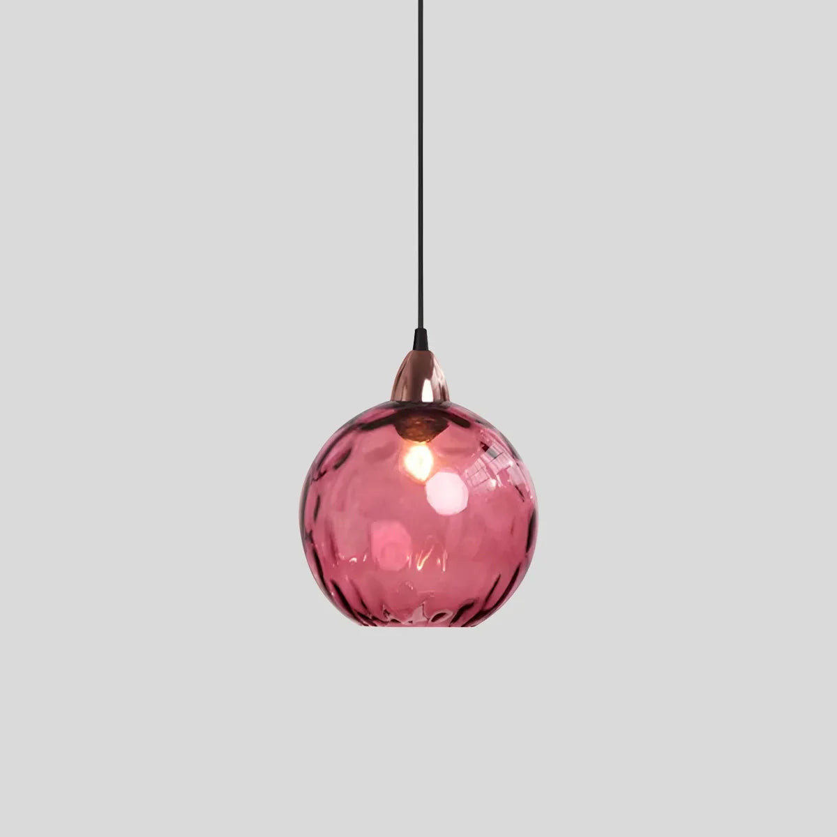 Luma Droplet Pendant Light | Elegant Glass Design, Warm 3000K Light