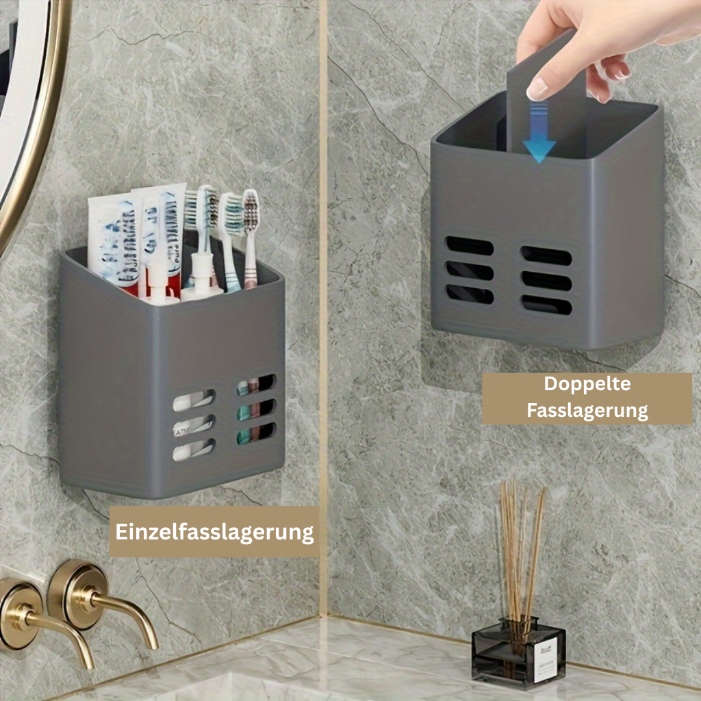 ReinerRaum: Wall Shelf Shower – multifunctional plastic shelf, waterproof & hanging without drilling for cosmetics & accessories