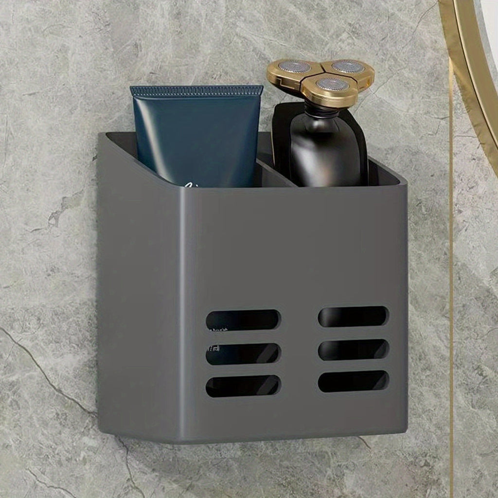 ReinerRaum: Wall Shelf Shower – multifunctional plastic shelf, waterproof & hanging without drilling for cosmetics & accessories