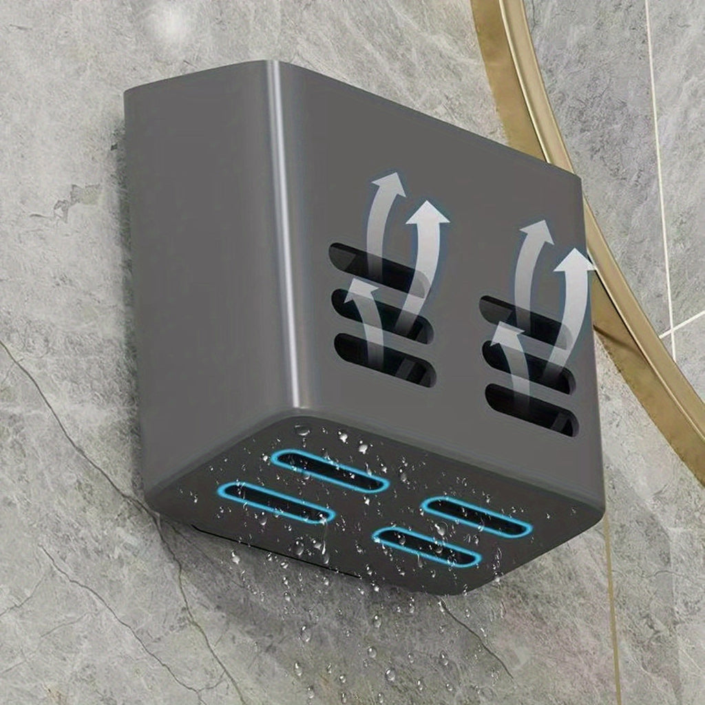 ReinerRaum: Wall Shelf Shower – multifunctional plastic shelf, waterproof & hanging without drilling for cosmetics & accessories