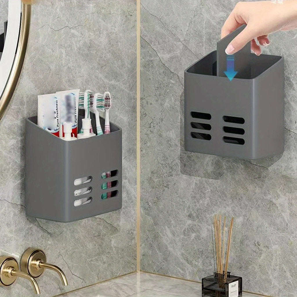 ReinerRaum: Wall Shelf Shower – multifunctional plastic shelf, waterproof & hanging without drilling for cosmetics & accessories