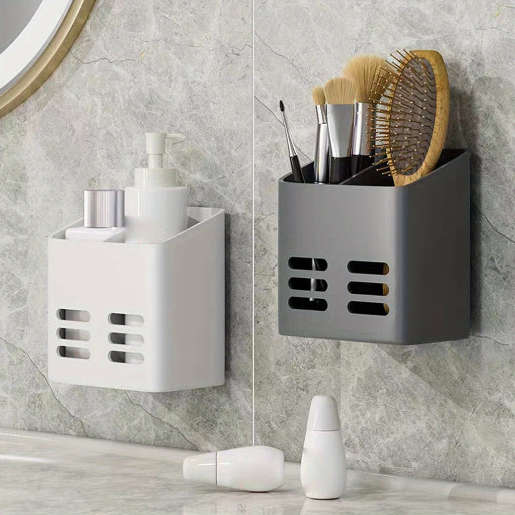 ReinerRaum: Wall Shelf Shower – multifunctional plastic shelf, waterproof & hanging without drilling for cosmetics & accessories