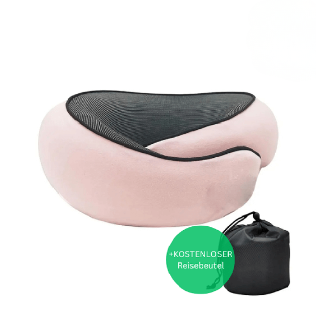 TravelComfort: Orthopedic Neck Pillow – Memory Foam & Ergonomic for Airplane & Office