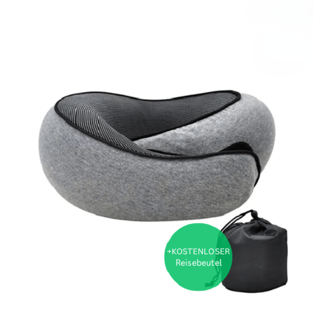 TravelComfort: Orthopedic Neck Pillow – Memory Foam & Ergonomic for Airplane & Office