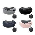 TravelComfort: Orthopedic Neck Pillow – Memory Foam & Ergonomic for Airplane & Office
