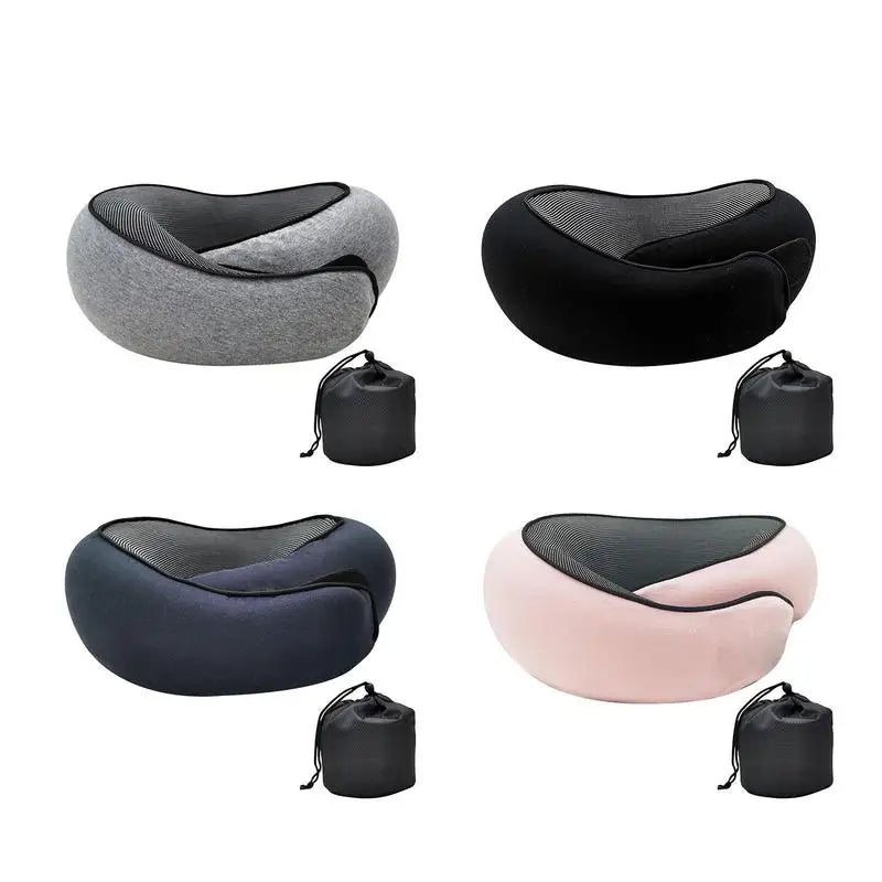 TravelComfort: Orthopedic Neck Pillow – Memory Foam & Ergonomic for Airplane & Office
