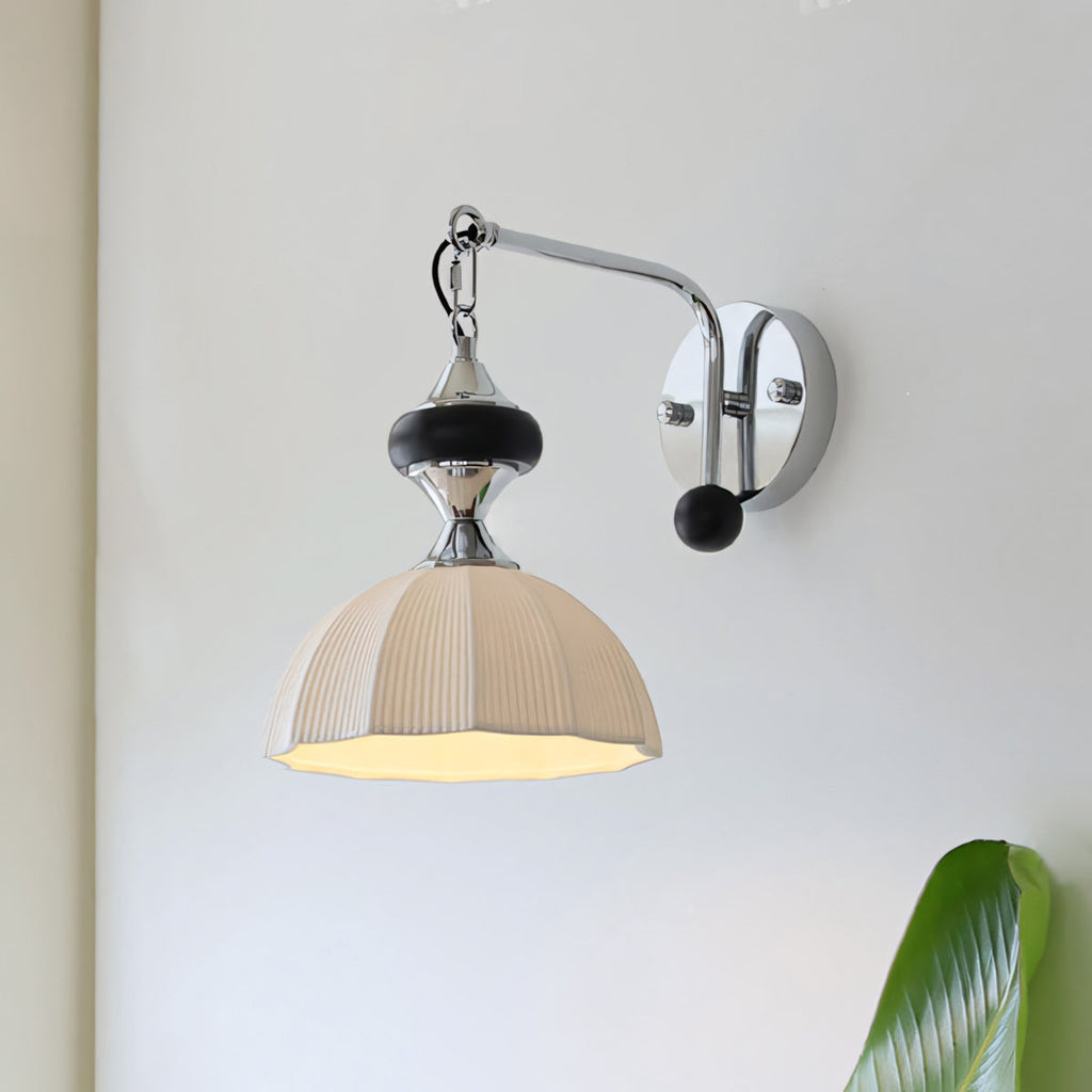 Remy String-Wrapped Drum Wall Sconce