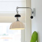 Remy String-Wrapped Drum Wall Sconce