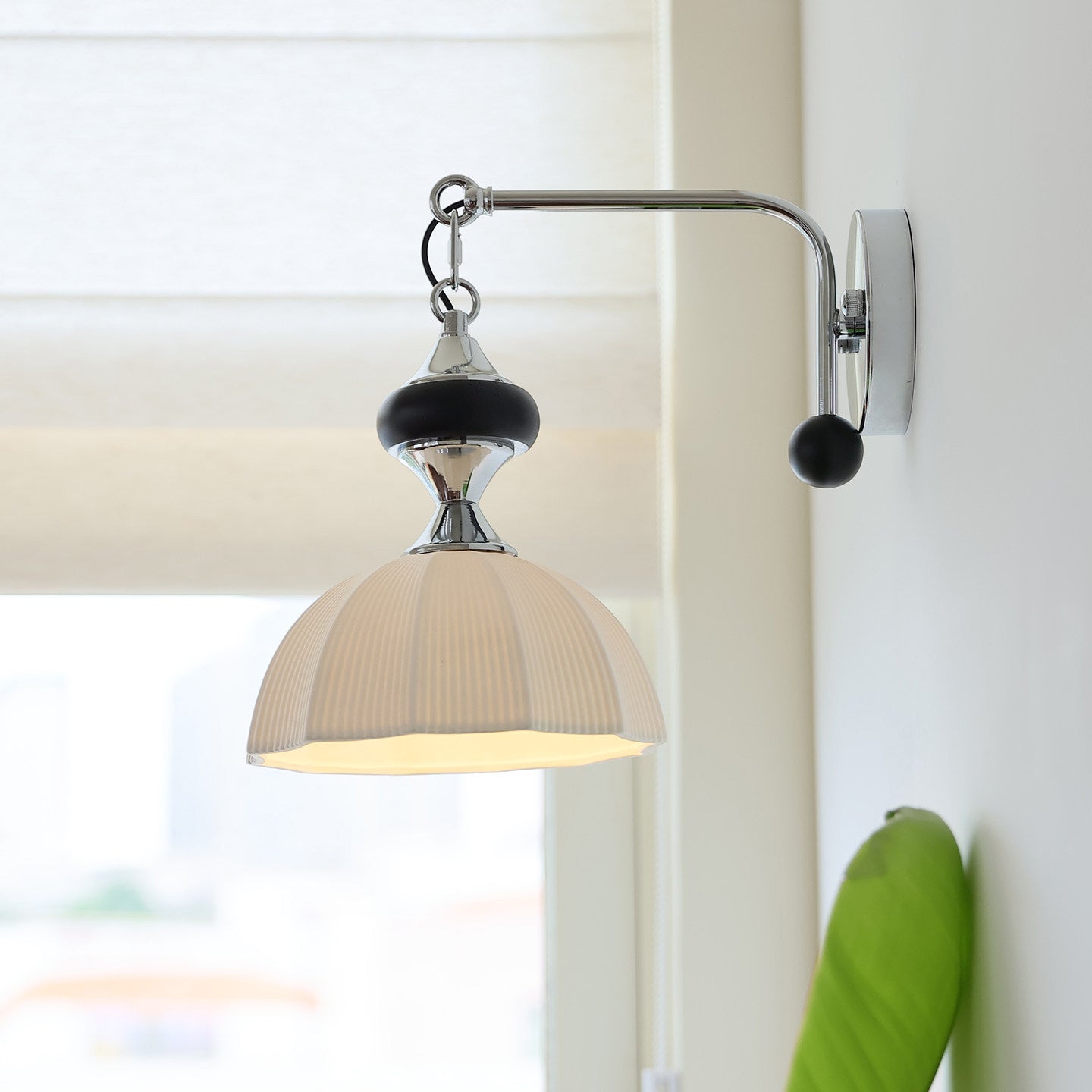 Remy String-Wrapped Drum Wall Sconce
