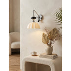 Remy String-Wrapped Drum Wall Sconce