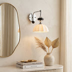 Remy String-Wrapped Drum Wall Sconce